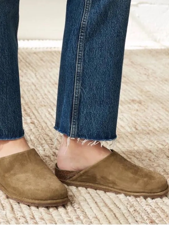 Jenni Kayne Suede Clog Mules